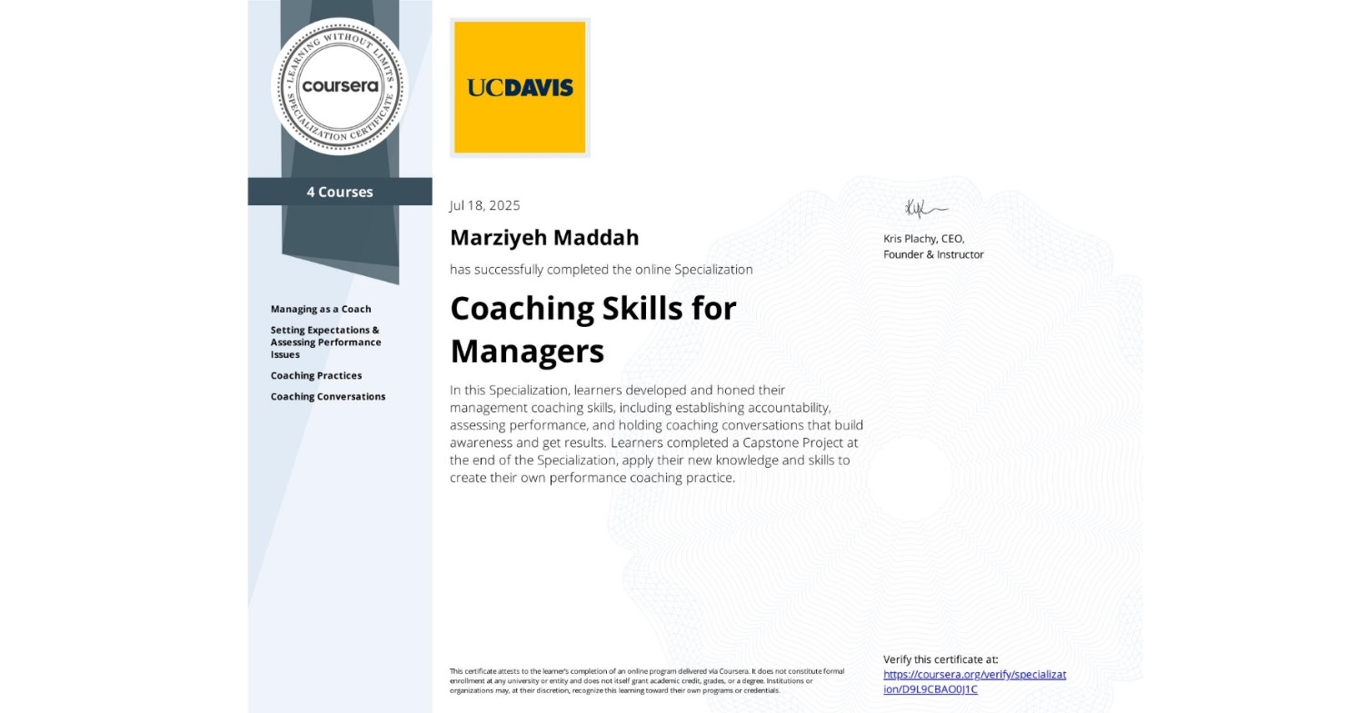 Coaching Skills for Managers